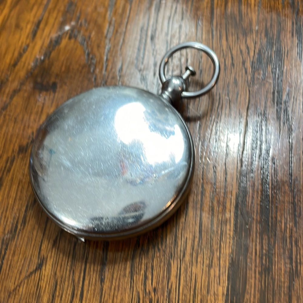 ❌SOLD❌ Vintage Silver Compass that still works - Picture 3 of 4